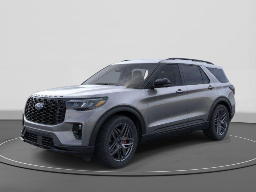 Gray Metallic 2026 Ford Explorer ST-Line RWD SUV / Crossover Rear-Wheel Drive Automatic