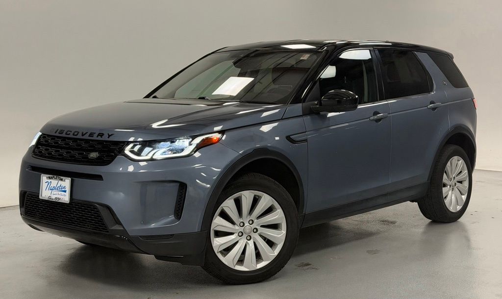 Blue 2020 Land Rover Discovery Sport SUV / Crossover All-Wheel Drive 9-Speed Automatic