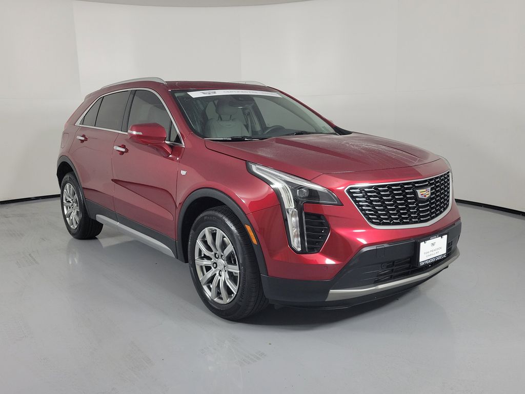 2021 Cadillac XT4 Premium Luxury Red at Bayway Cadillac of The Woodlands