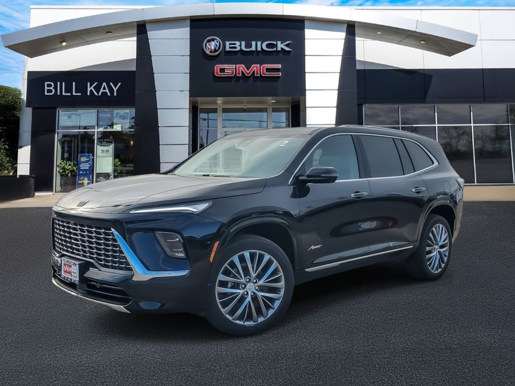 Black (Ebony Twilight Metallic) 2026 Buick Enclave Avenir AWD SUV / Crossover Four-Wheel Drive 8-Speed Automatic