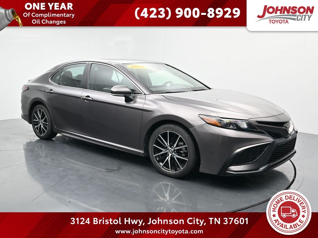 Predawn Gray Mica 2024 Toyota Camry Sedan Front-Wheel Drive 8-Speed Automatic