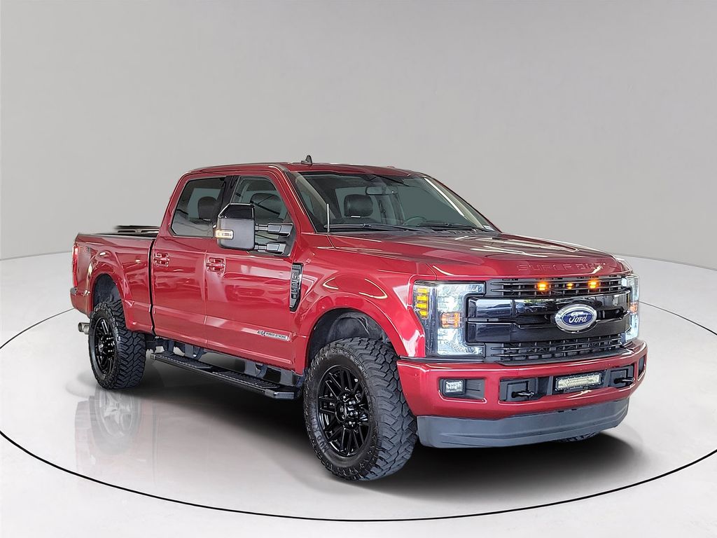 Ruby Red Metallic 2019 Ford F-250 Super Duty Pickup Truck Four-Wheel Drive 6-Speed Automatic