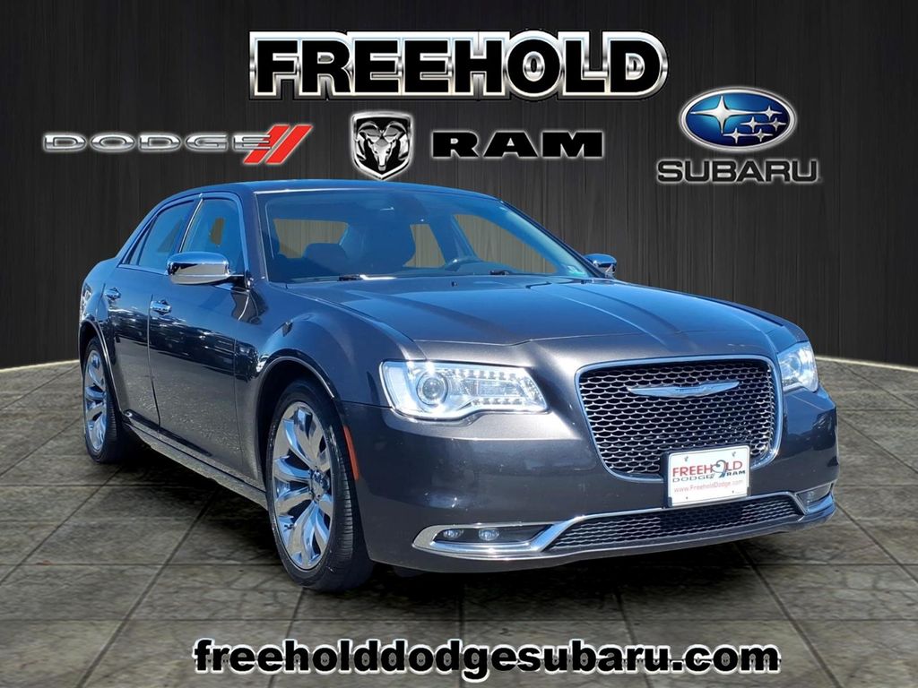 Gray (Granite Crystal Metallic Clearcoat) 2015 Chrysler 300 C RWD Sedan Rear-Wheel Drive 8-Speed Automatic