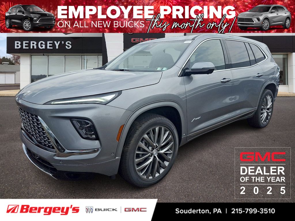 Moonstone Gray Metallic 2026 Buick Enclave SUV / Crossover Front-Wheel Drive 8-Speed Automatic