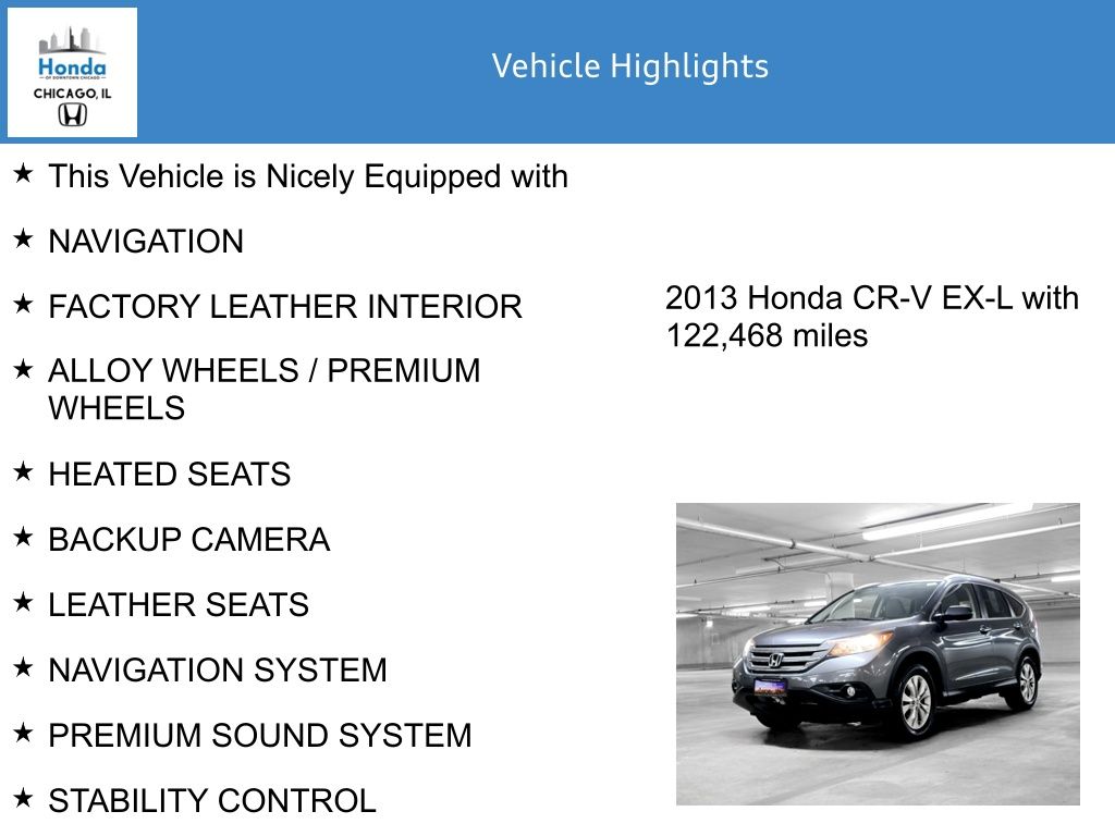 2013 Honda CR-V EX-L 7