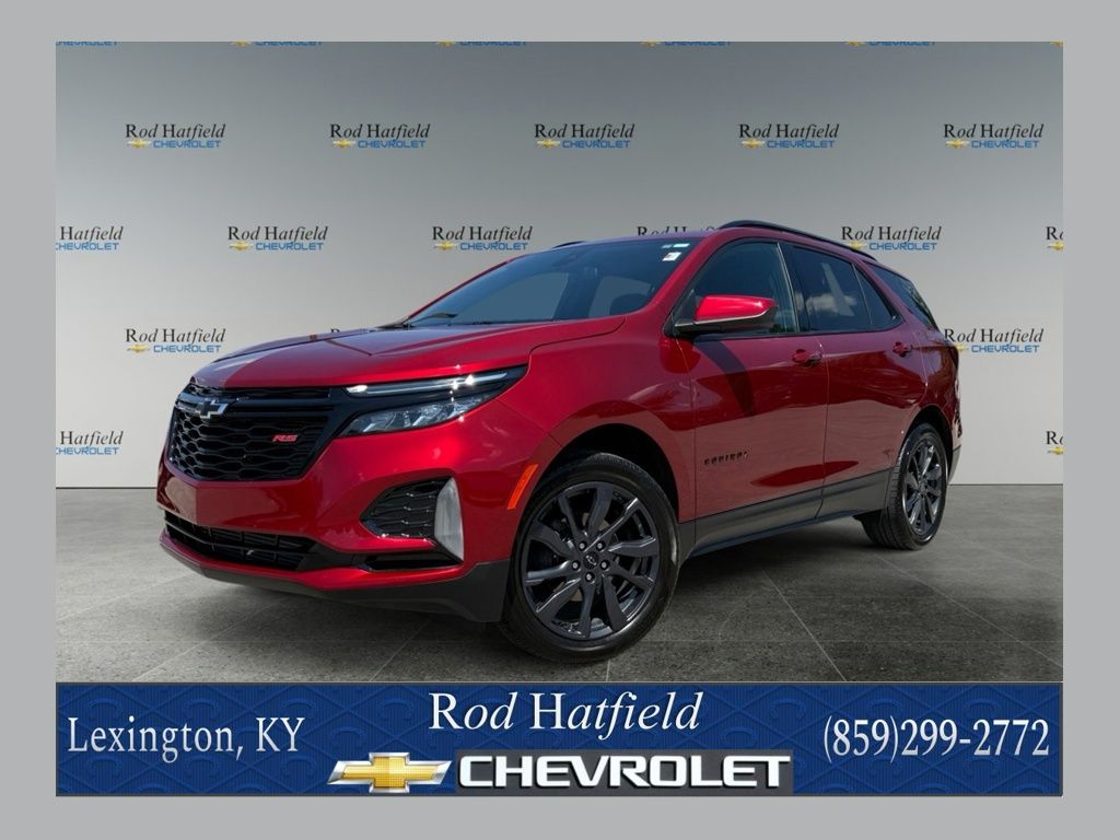 Radiant Red 2024 Chevrolet Equinox SUV / Crossover Four-Wheel Drive 6-Speed Automatic Overdrive