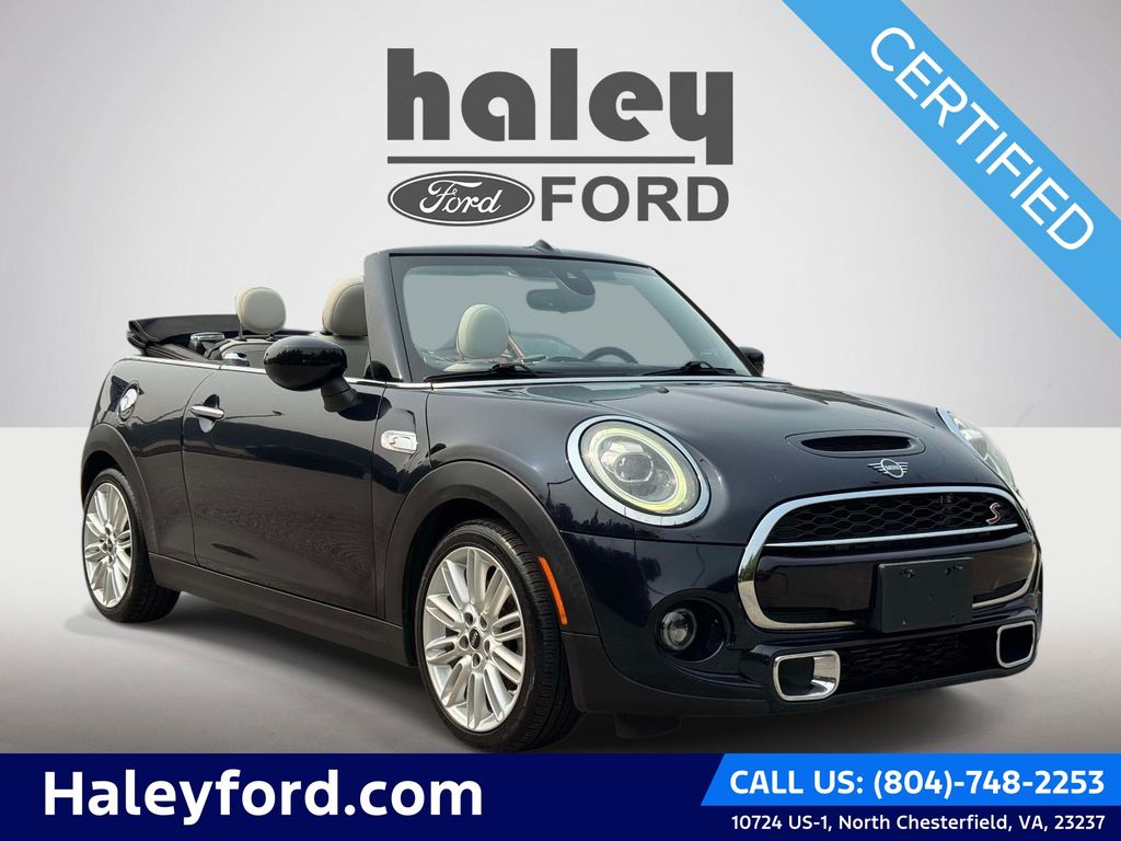 Black Metallic 2020 MINI Cooper Convertible Front-Wheel Drive Automatic