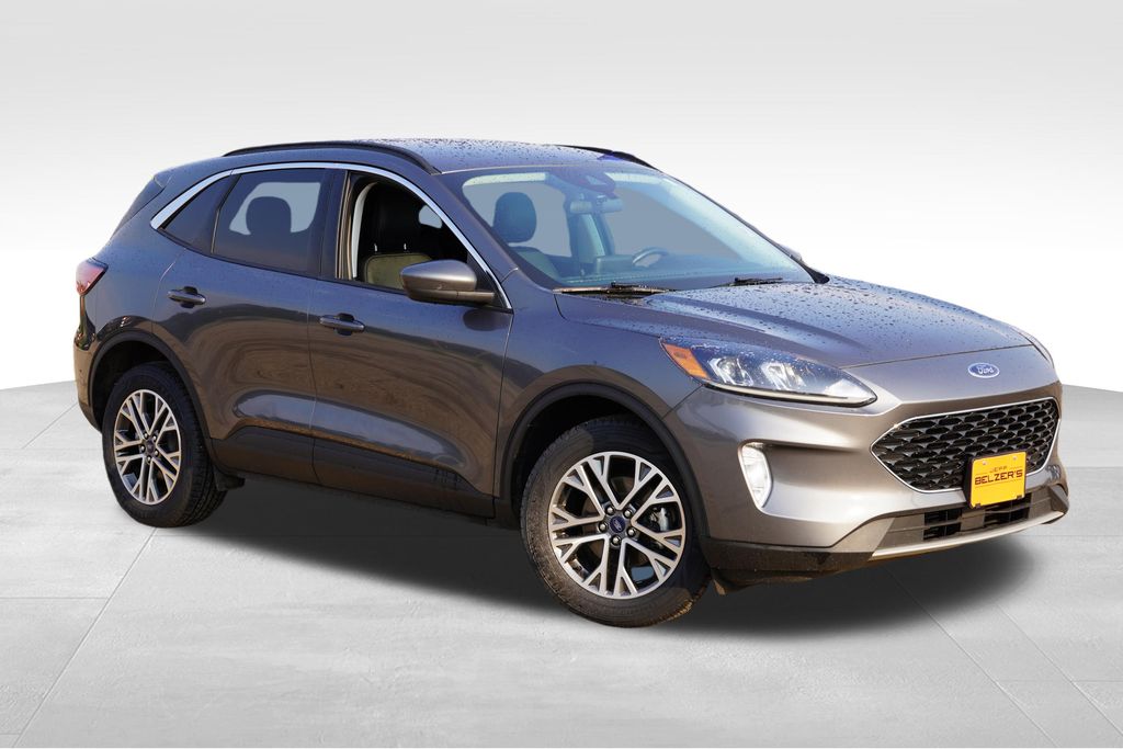 Carbonized Gray Metallic 2021 Ford Escape SUV / Crossover All-Wheel Drive 8-Speed Automatic