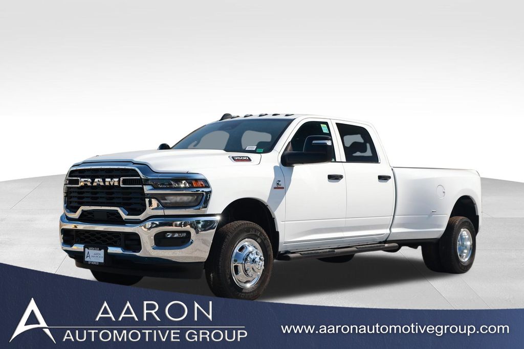 Bright White Clearcoat 2026 RAM 3500 Tradesman Crew Cab LB DRW 4WD Pickup Truck Four-Wheel Drive 8-Speed Automatic