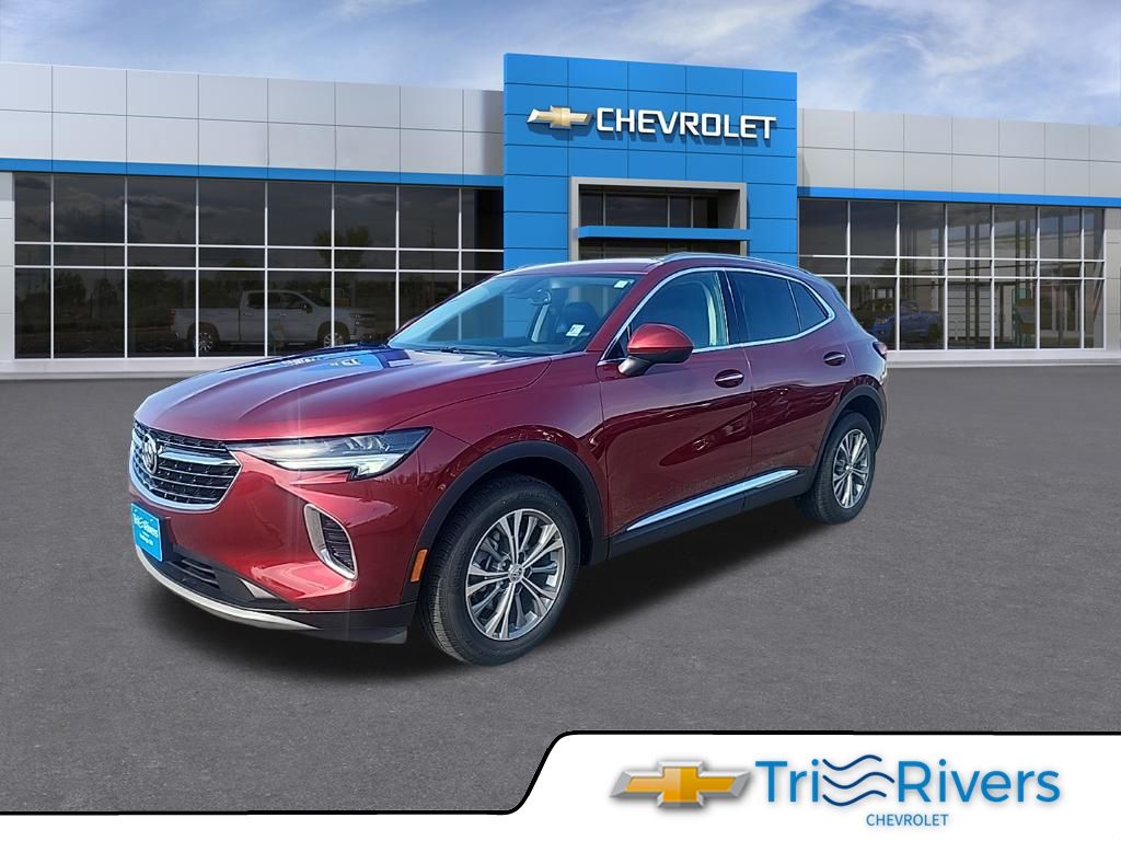 Cinnabar Metallic 2023 Buick Envision Preferred AWD SUV / Crossover All-Wheel Drive 9-Speed Automatic