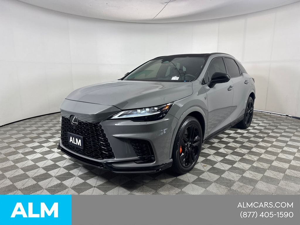 Gray 2025 Lexus RX Hybrid 500h F Sport Performance AWD SUV / Crossover All-Wheel Drive 6-Speed Automatic