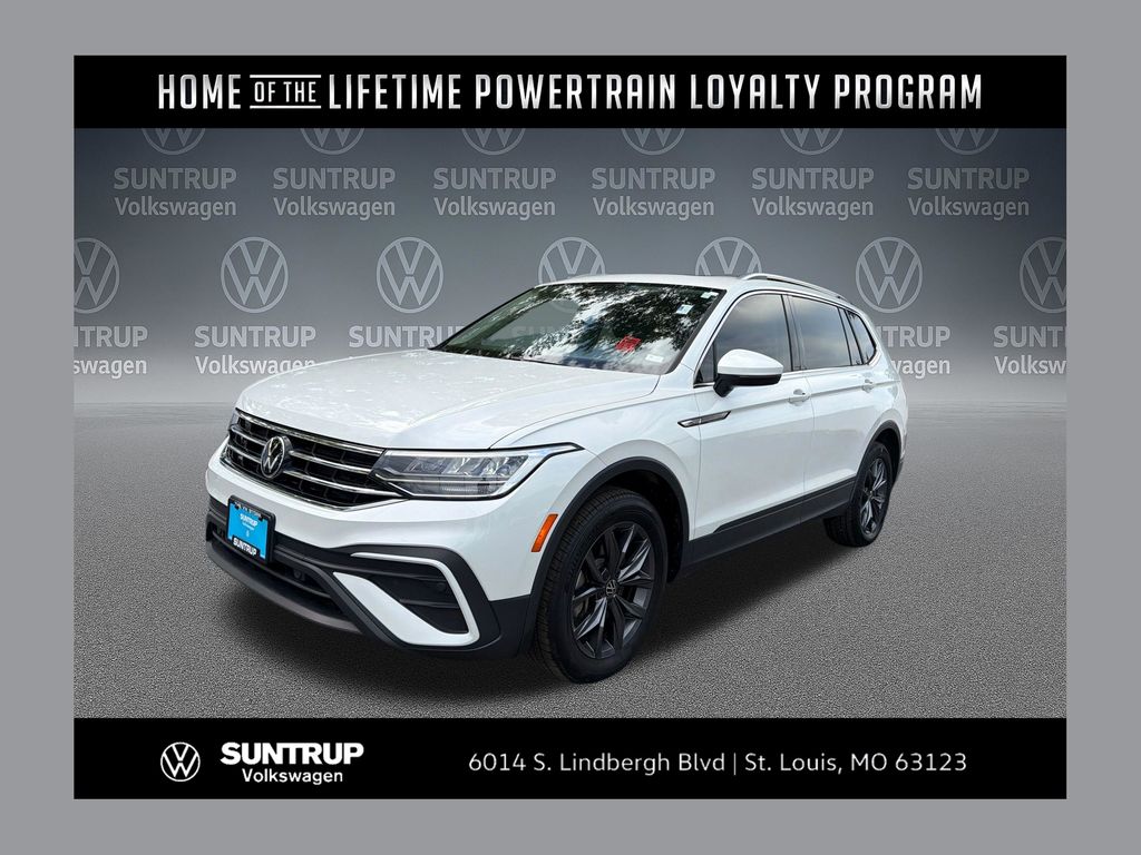 Opal White Pearl 2023 Volkswagen Tiguan SE FWD SUV / Crossover Front-Wheel Drive 8-Speed Automatic