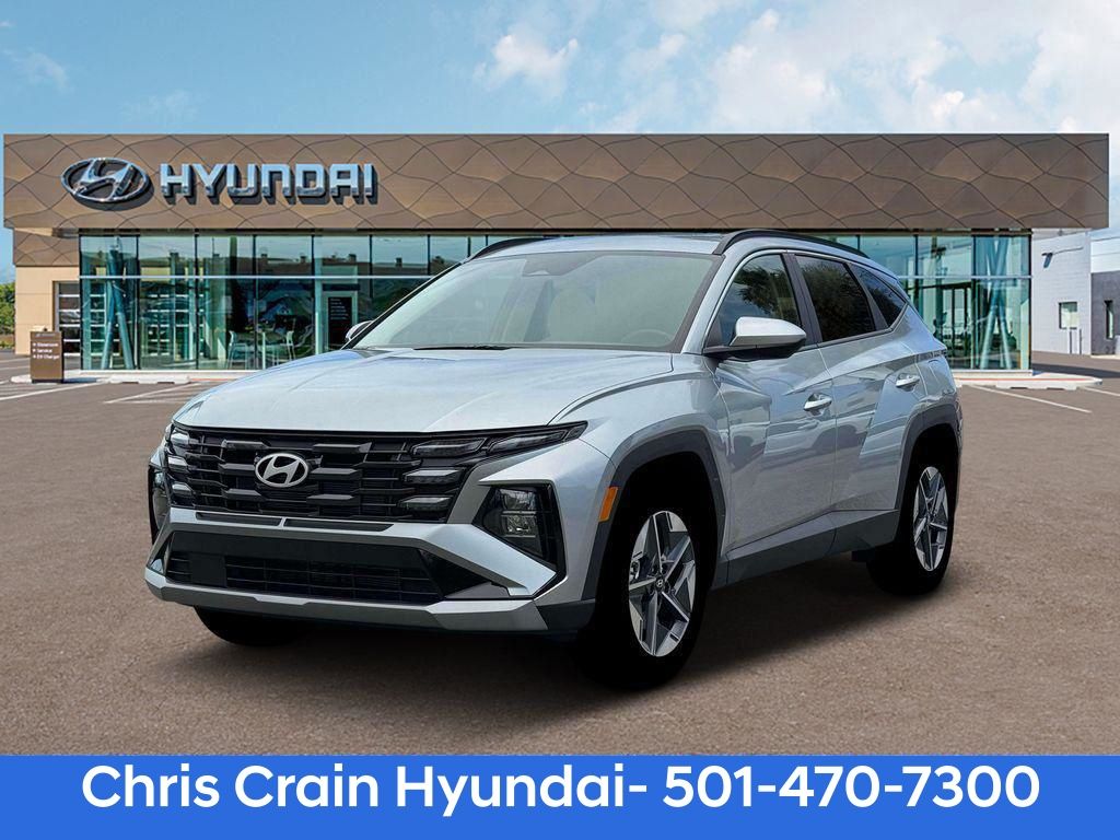 Shimmering Silver 2026 Hyundai Tucson SUV / Crossover Front-Wheel Drive 8-Speed Automatic