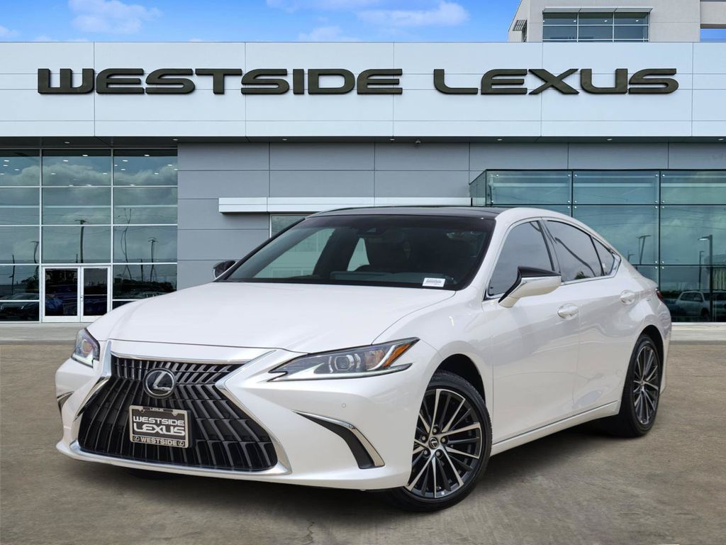 Eminent White Pearl 2025 Lexus ES Sedan 8-Speed Automatic