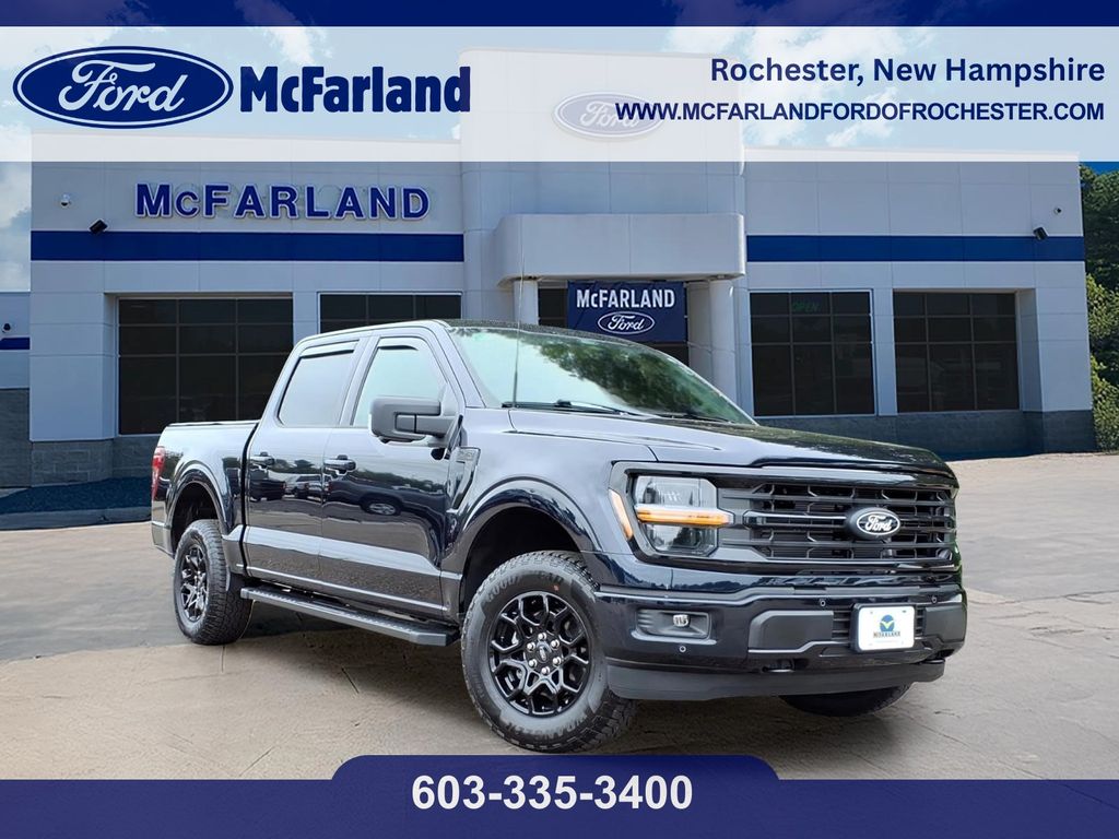 Blue Metallic 2026 Ford F-150 Pickup Truck Four-Wheel Drive Automatic