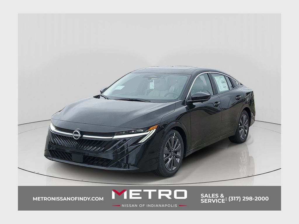 Super Black 2026 Nissan Sentra Sedan Front-Wheel Drive Continuously Variable Transmission