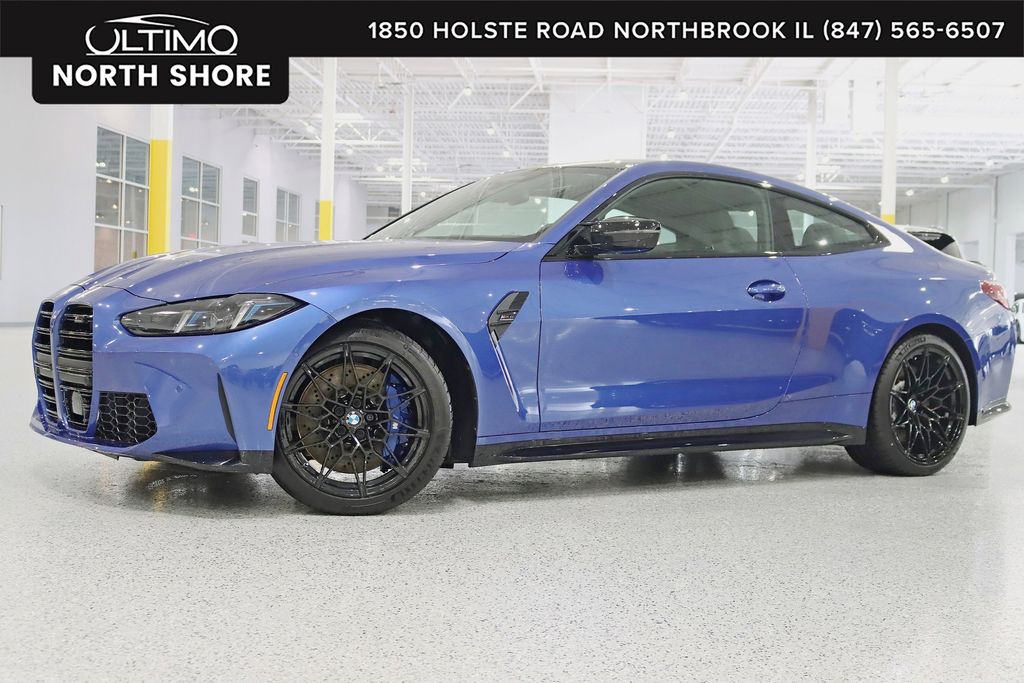 Portimao Blue Metallic 2026 BMW M4 Coupe All-Wheel Drive 8-Speed Automatic