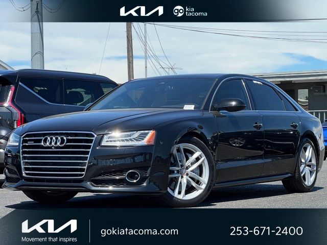 Mythos Black Metallic 2016 Audi A8 Sedan 8-Speed Automatic