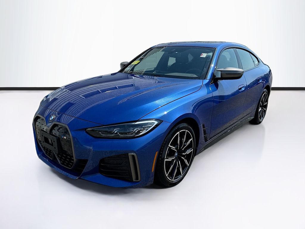 Portimao Blue Metallic 2023 BMW i4 M50 Gran Coupe AWD Sedan All-Wheel Drive Automatic