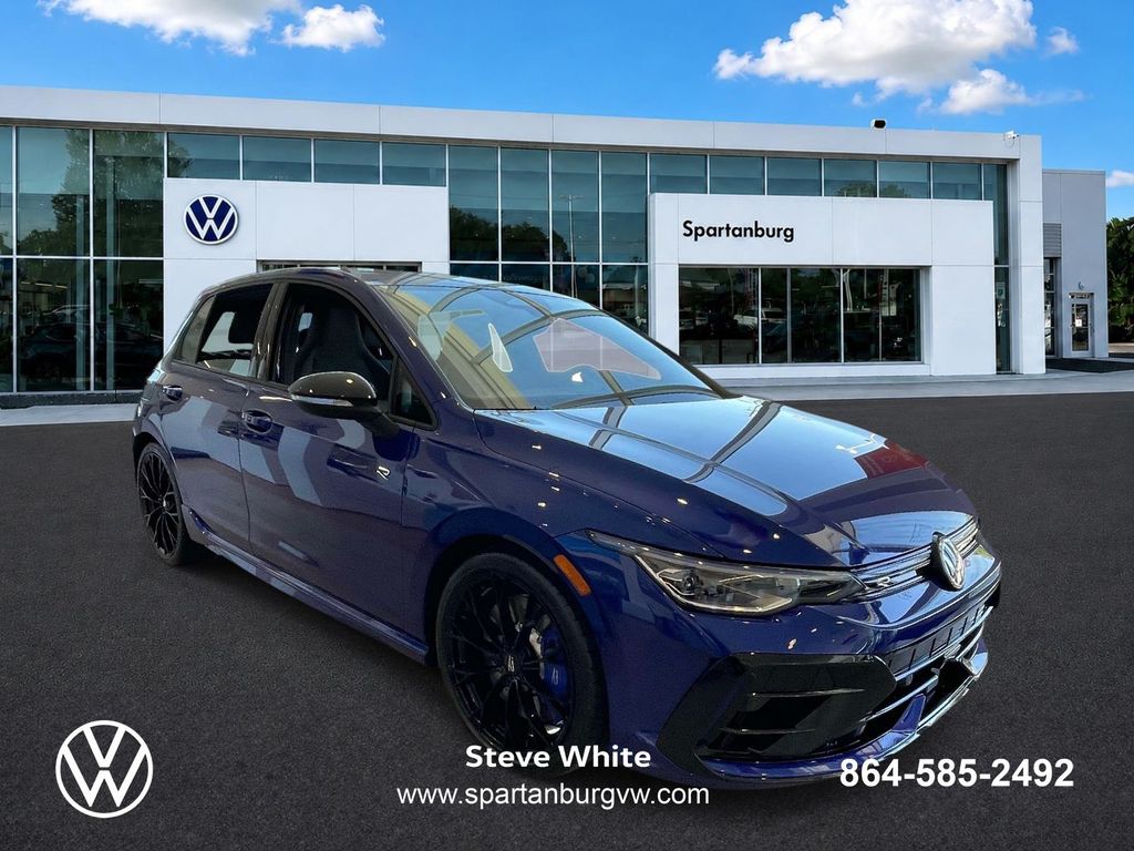 Blue 2026 Volkswagen Golf R Hatchback All-Wheel Drive 7-Speed Dual Clutch