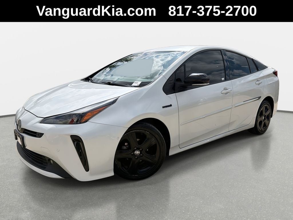 Super White 2021 Toyota Prius 2020 Edition FWD Hatchback Front-Wheel Drive Continuously Variable Transmission