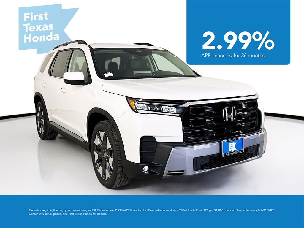 Platinum White Pearl 2026 Honda Pilot SUV / Crossover All-Wheel Drive Automatic