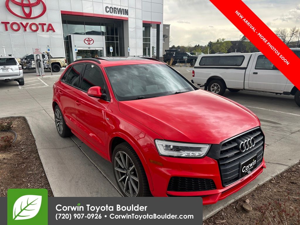 Misano Red Pearl 2018 Audi Q3 2.0T quattro Premium Plus SUV / Crossover All-Wheel Drive 6-Speed Automatic
