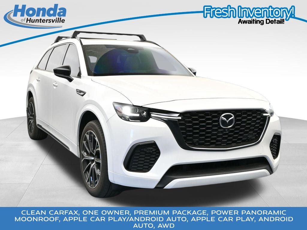 Rhodium White Premium 2025 Mazda CX-70 3.3 Turbo S Premium Plus AWD SUV / Crossover All-Wheel Drive 8-Speed Automatic