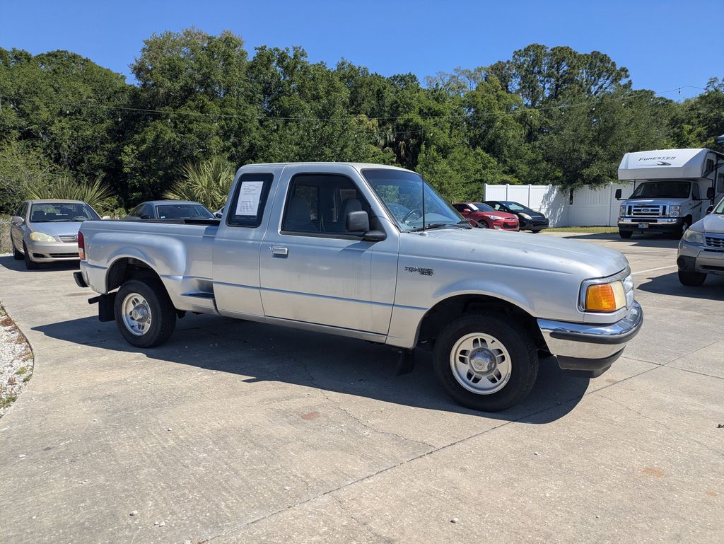 Gray 1996 Ford Ranger XL Extended Cab SB Pickup Truck Rear-Wheel Drive 5-Speed Manual