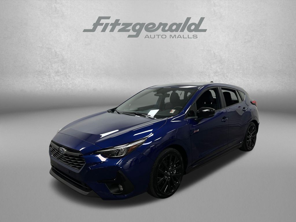 Sapphire Blue Pearl 2026 Subaru Impreza Wagon All-Wheel Drive Continuously Variable Transmission