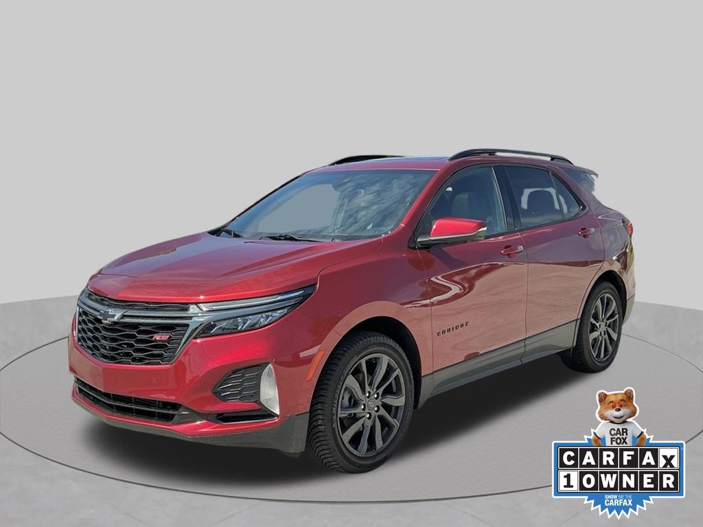 Radiant Red Tintcoat 2023 Chevrolet Equinox SUV / Crossover Four-Wheel Drive 6-Speed Automatic Overdrive