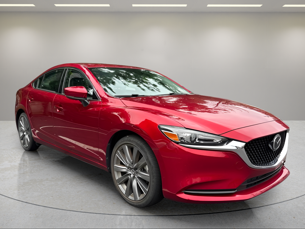 2021 Mazda Mazda6 Grand Touring Red at Rochrich Mazda