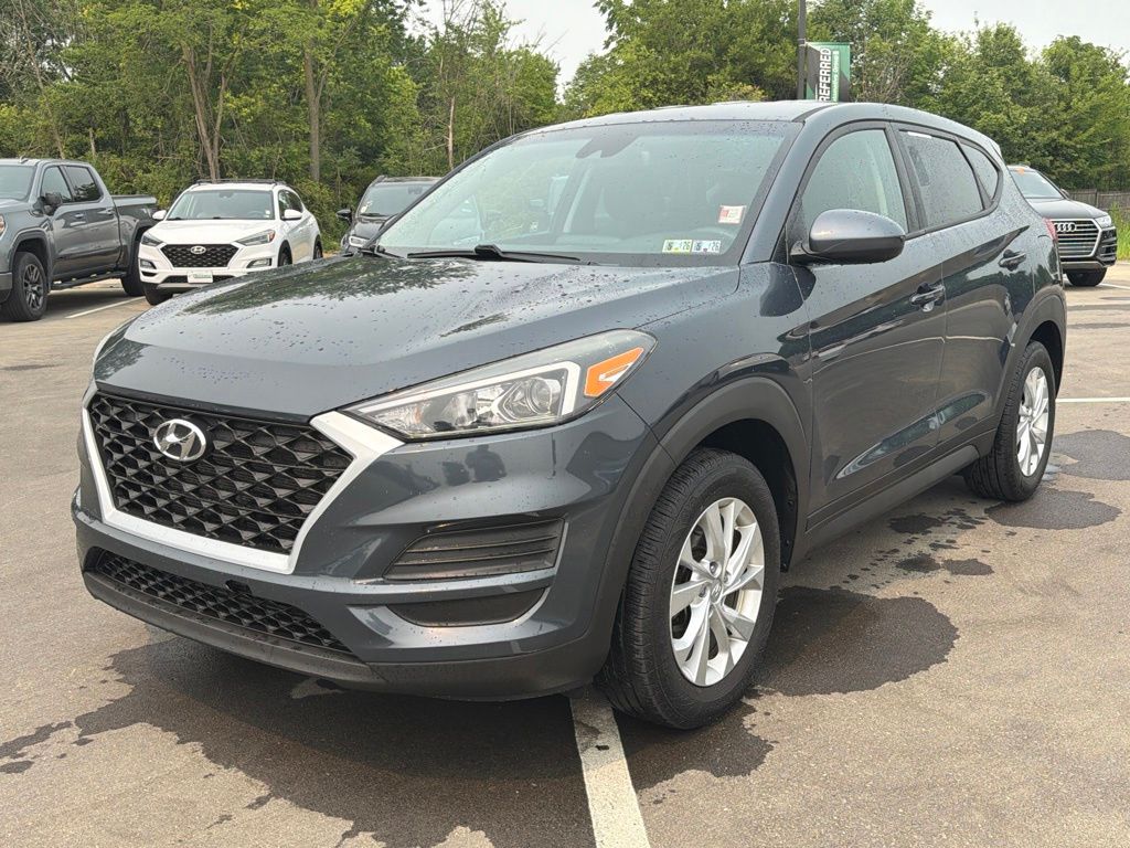 Dusk Blue 2019 Hyundai Tucson SUV / Crossover All-Wheel Drive 6-Speed Automatic