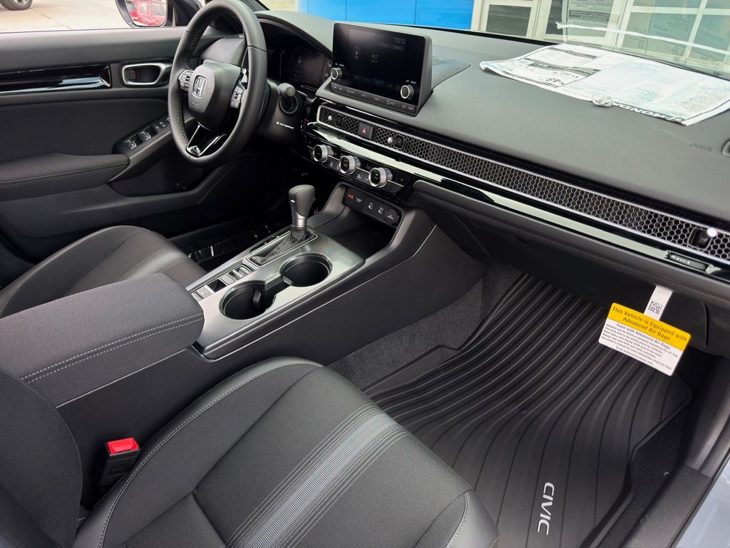 2026 Honda Civic Hybrid Sport Gray at Shottenkirk Kia Fort Bend