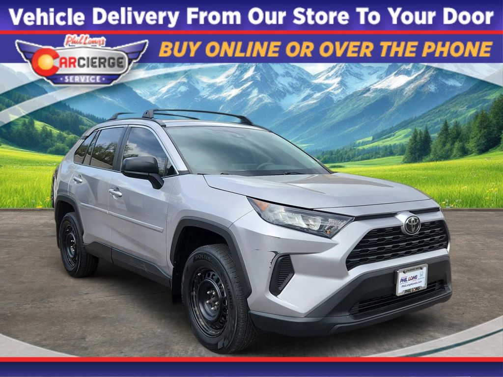 Silver Sky Metallic 2021 Toyota RAV4 LE AWD SUV / Crossover All-Wheel Drive 8-Speed Automatic