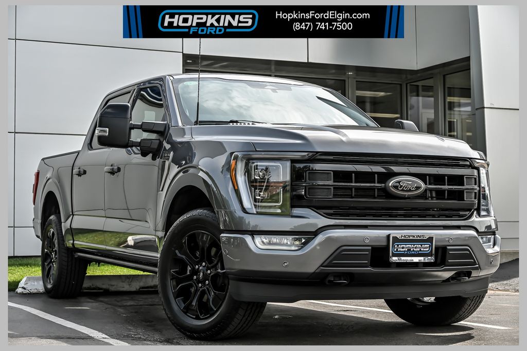Carbonized Gray Metallic 2023 Ford F-150 Pickup Truck Four-Wheel Drive Automatic