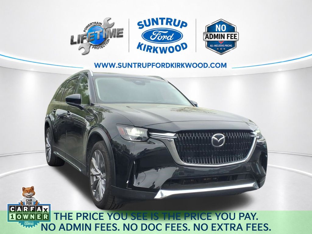 Jet Black Mica 2024 Mazda CX-90 SUV / Crossover All-Wheel Drive 8-Speed Automatic