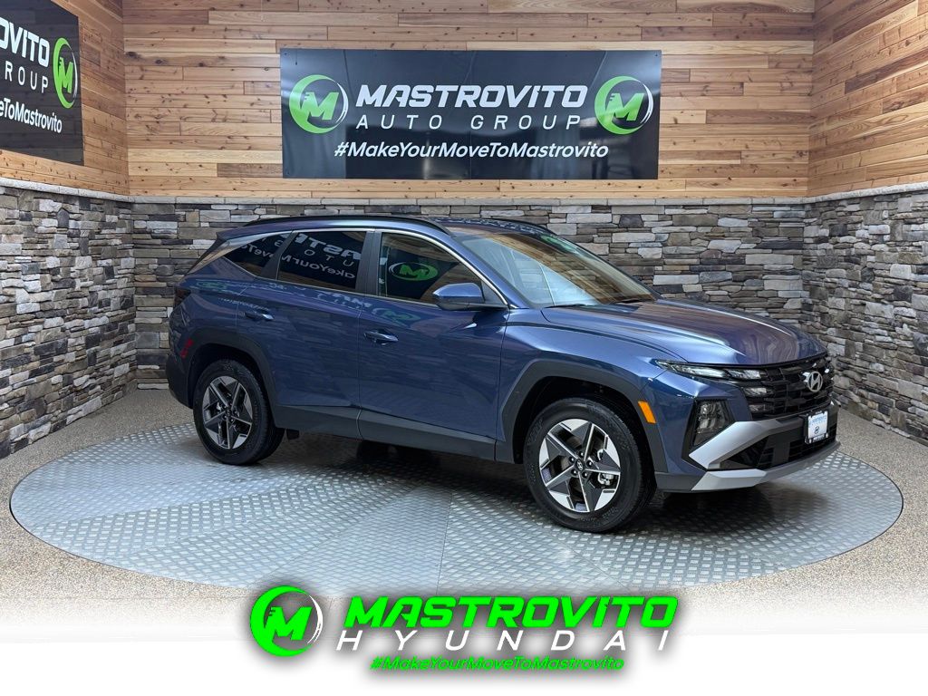 Atlantis Blue 2026 Hyundai Tucson SUV / Crossover All-Wheel Drive 8-Speed Automatic