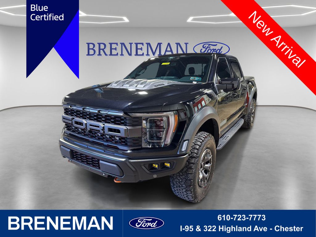 Agate Black Metallic 2021 Ford F-150 Raptor SuperCrew 4WD Pickup Truck Four-Wheel Drive Automatic