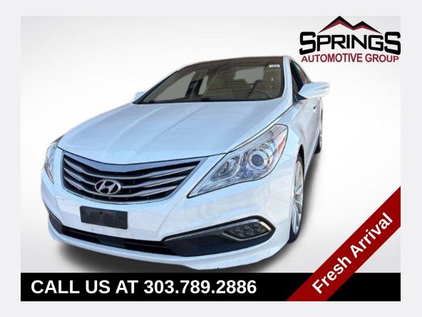 Diamond White Pearl 2016 Hyundai Azera Sedan Front-Wheel Drive 6-Speed Automatic