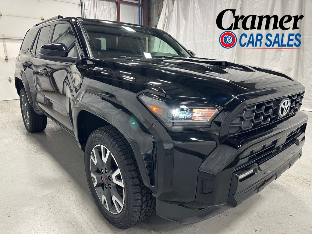 Black 2025 Toyota 4Runner TRD Sport 4WD SUV / Crossover Four-Wheel Drive 8-Speed Automatic