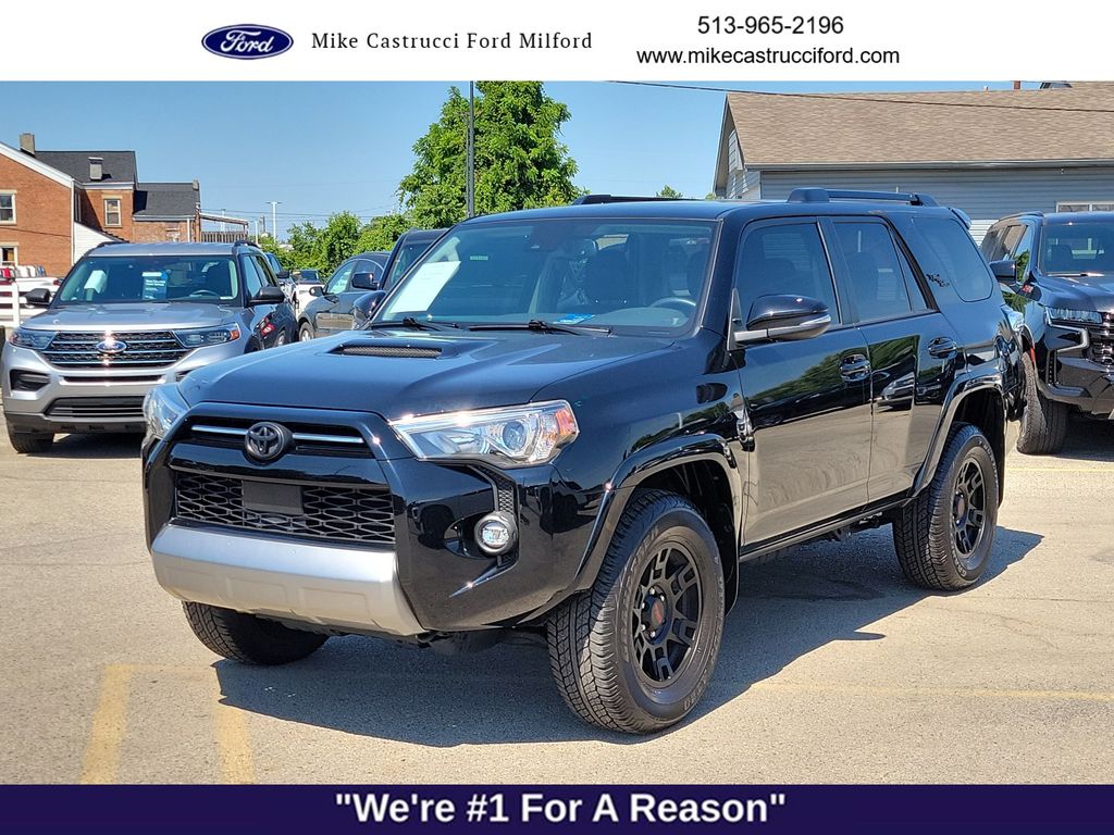 Midnight Black Metallic 2024 Toyota 4Runner SUV / Crossover Four-Wheel Drive 5-Speed Automatic