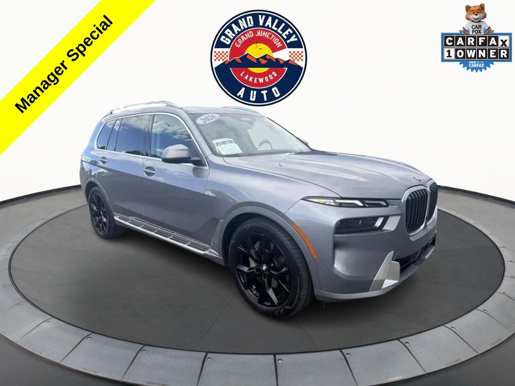 Gray Metallic 2026 BMW X7 SUV / Crossover All-Wheel Drive Automatic