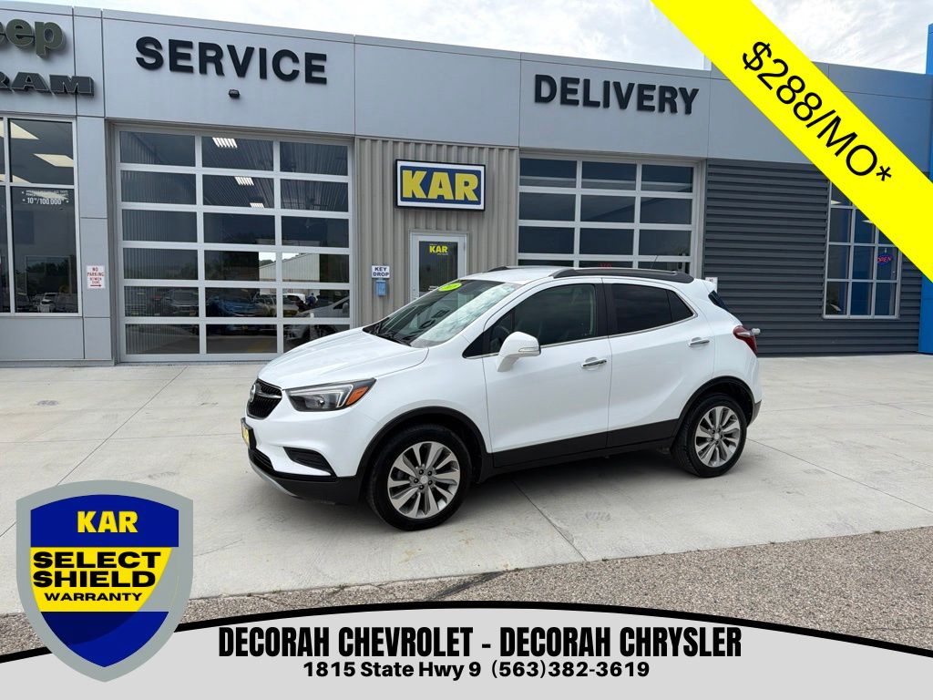 Summit White 2018 Buick Encore SUV / Crossover All-Wheel Drive 6-Speed Automatic Overdrive