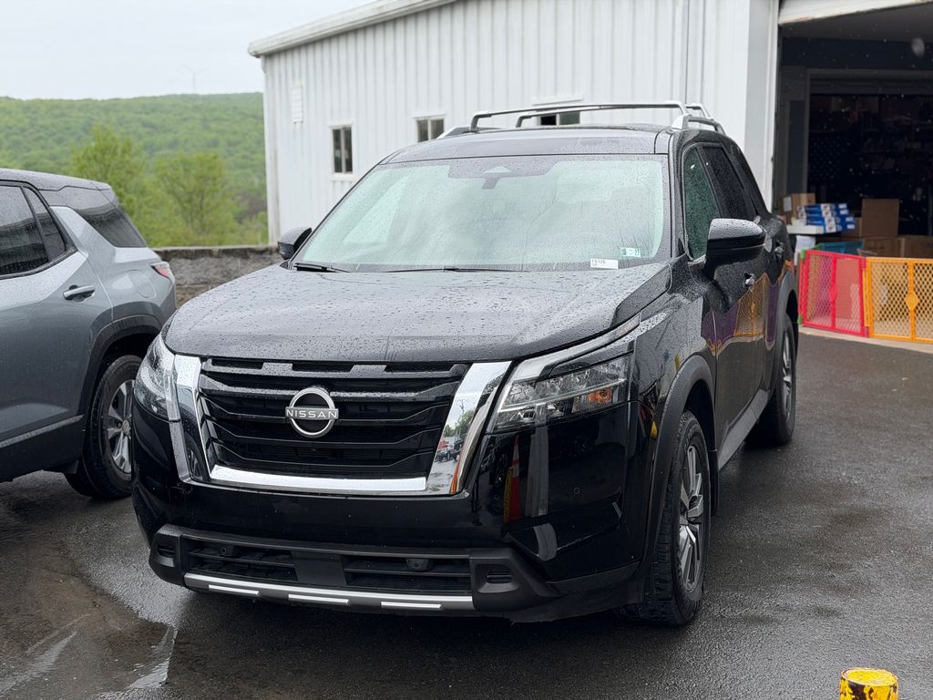 Super Black 2024 Nissan Pathfinder SUV / Crossover All-Wheel Drive 9-Speed Automatic