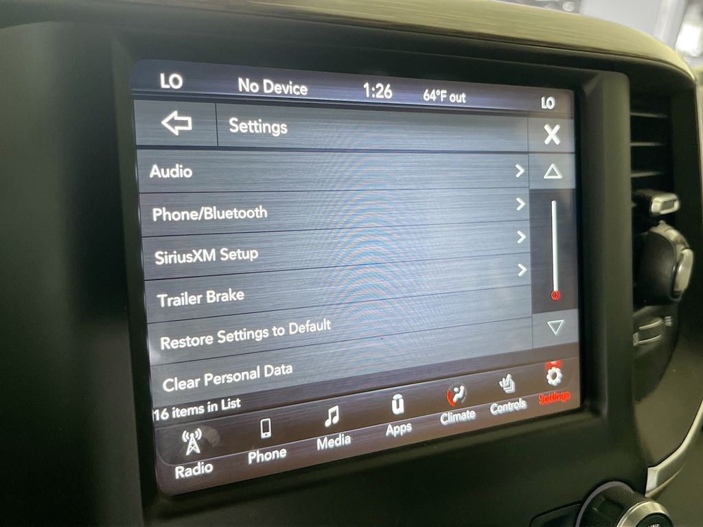Used 2020 White Ram Laramie image 13