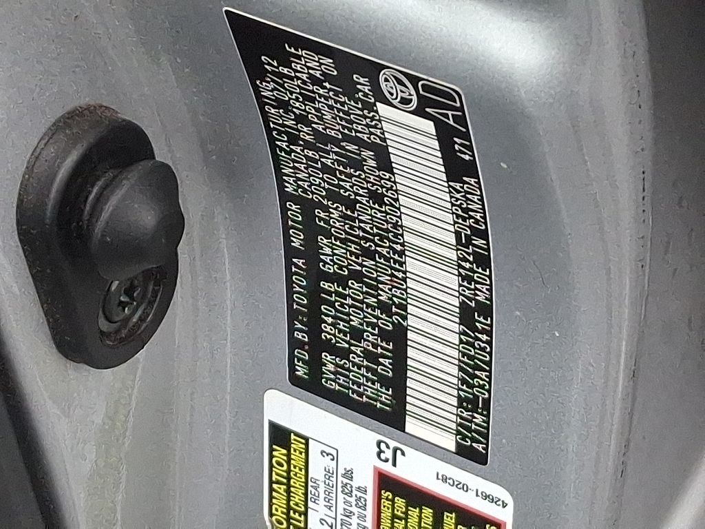 Thumbnail: 2012 Toyota Corolla - 26