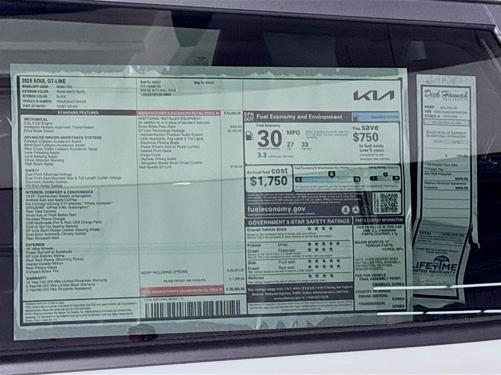 2025 Kia Soul GT-Line
