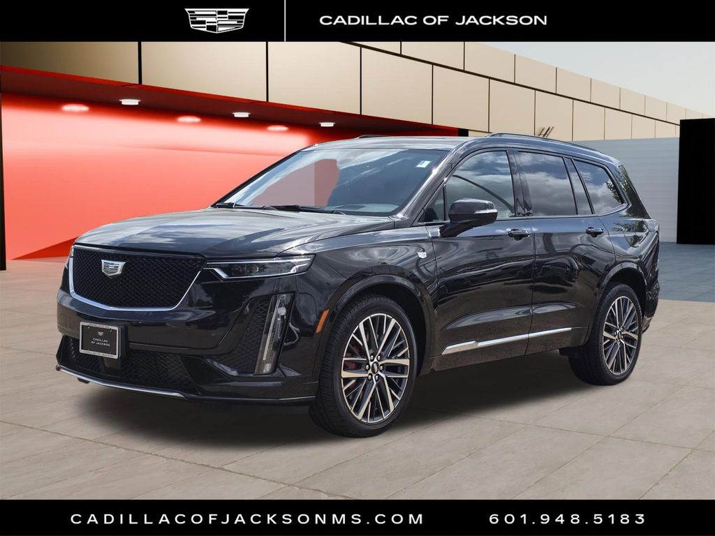 Black 2024 Cadillac XT6 Sport AWD SUV / Crossover Four-Wheel Drive 9-Speed Automatic