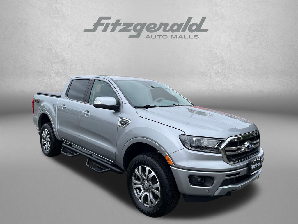 Silver Metallic 2020 Ford Ranger Pickup Truck Four-Wheel Drive Automatic